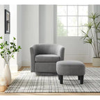 Fauteuil inclinable pivotant Grey ern 26.4 avec ottoman