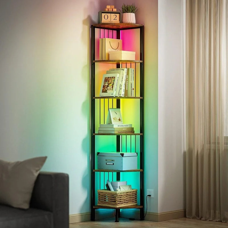 Étagère d'angle - 11.7P x 11.7L x 63H