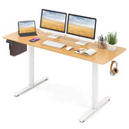   63 x 24 Inch Sit Stand Desk Height Adjustable Electric - See Details
