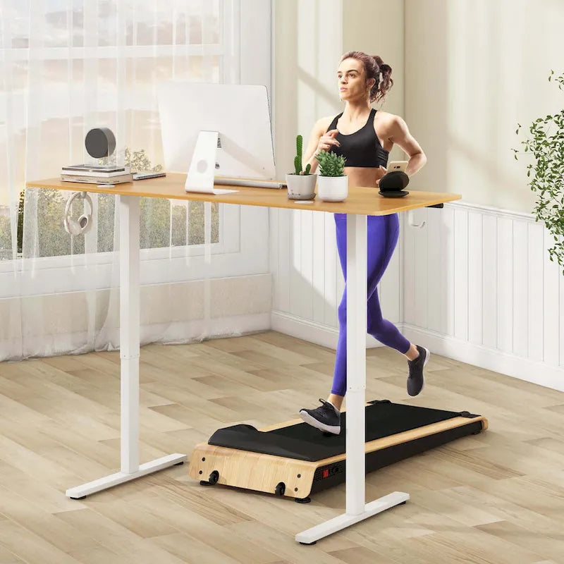 Bureau assis-debout électrique réglable en hauteur 63 x 24 pouces - Voir détails