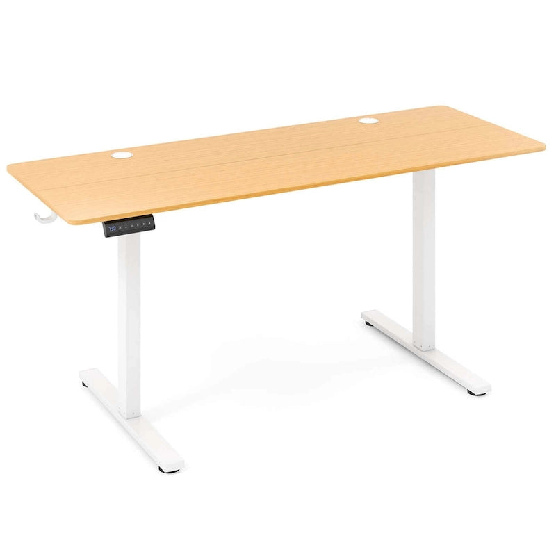 Bureau assis-debout électrique réglable en hauteur 63 x 24 pouces - Voir détails