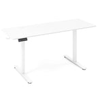 Bureau assis-debout électrique réglable en hauteur 63 x 24 pouces - Voir détails