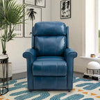 Fauteuil inclinable releveur électrique pour personnes âgées en similicuir GZMR