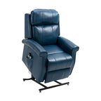 Fauteuil inclinable releveur électrique pour personnes âgées en similicuir GZMR