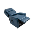 Fauteuil inclinable releveur électrique pour personnes âgées en similicuir GZMR