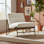 Fauteuil d'appoint en tissu Marlow.