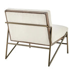 Fauteuil d'appoint en tissu Marlow.