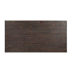 Table de salle à manger rustique en bois massif de 76 pouces