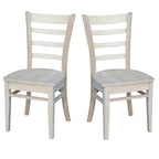 Lot de deux chaises Emily