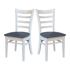 Lot de deux chaises Emily