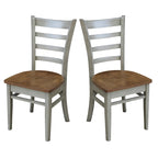 Lot de deux chaises Emily