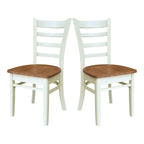 Lot de deux chaises Emily