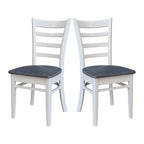 Lot de deux chaises Emily