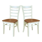 Lot de deux chaises Emily