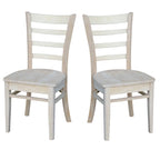 Lot de deux chaises Emily