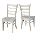 Lot de deux chaises Emily