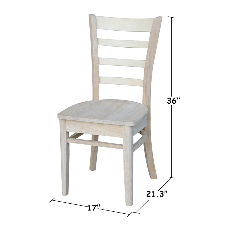 Lot de deux chaises Emily