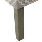 Fauteuil à accoudoirs incurvés Porch & Den Bohmann Ash Geometric Classic