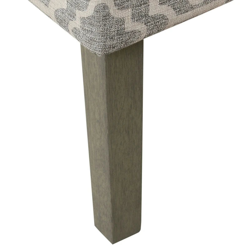Fauteuil à accoudoirs incurvés Porch & Den Bohmann Ash Geometric Classic