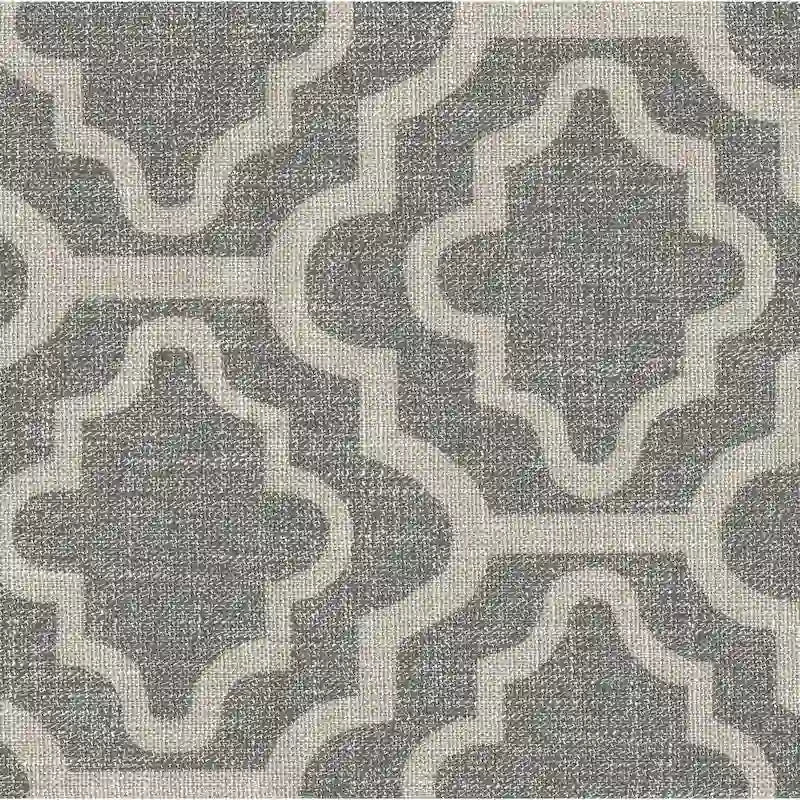 Fauteuil à accoudoirs incurvés Porch & Den Bohmann Ash Geometric Classic