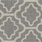 Fauteuil à accoudoirs incurvés Porch & Den Bohmann Ash Geometric Classic