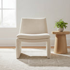 Fauteuil d'appoint Rooney en chenille
