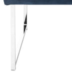 Fauteuil club capitonné de style médiéval - 25 cm de large x 30 cm de profondeur x 32 cm de haut