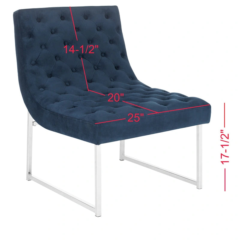 Fauteuil club capitonné de style médiéval - 25 cm de large x 30 cm de profondeur x 32 cm de haut