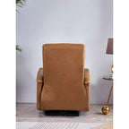 Fauteuil inclinable en cuir pleine fleur Logan Power Headrest