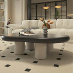 48.43 Table basse en forme de nuage pour salon, table basse à 4 pieds - 48.4