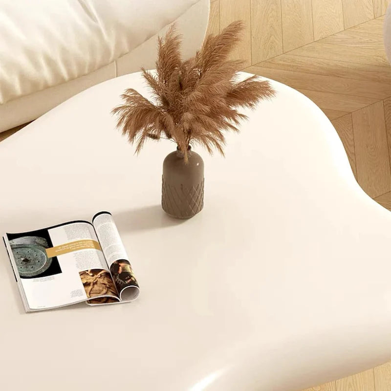 48.43 Table basse en forme de nuage pour salon, table basse à 4 pieds - 48.4