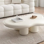 48.43 Table basse en forme de nuage pour salon, table basse à 4 pieds - 48.4