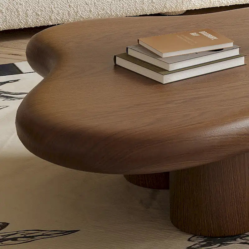 48.43 Table basse en forme de nuage pour salon, table basse à 4 pieds - 48.4