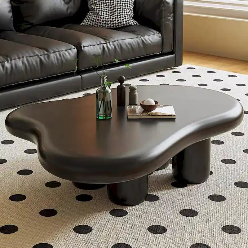 48.43 Table basse en forme de nuage pour salon, table basse à 4 pieds - 48.4