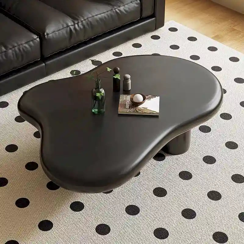 48.43 Table basse en forme de nuage pour salon, table basse à 4 pieds - 48.4
