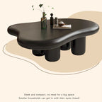 48.43 Table basse en forme de nuage pour salon, table basse à 4 pieds - 48.4