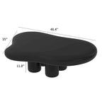 48.43 Table basse en forme de nuage pour salon, table basse à 4 pieds - 48.4