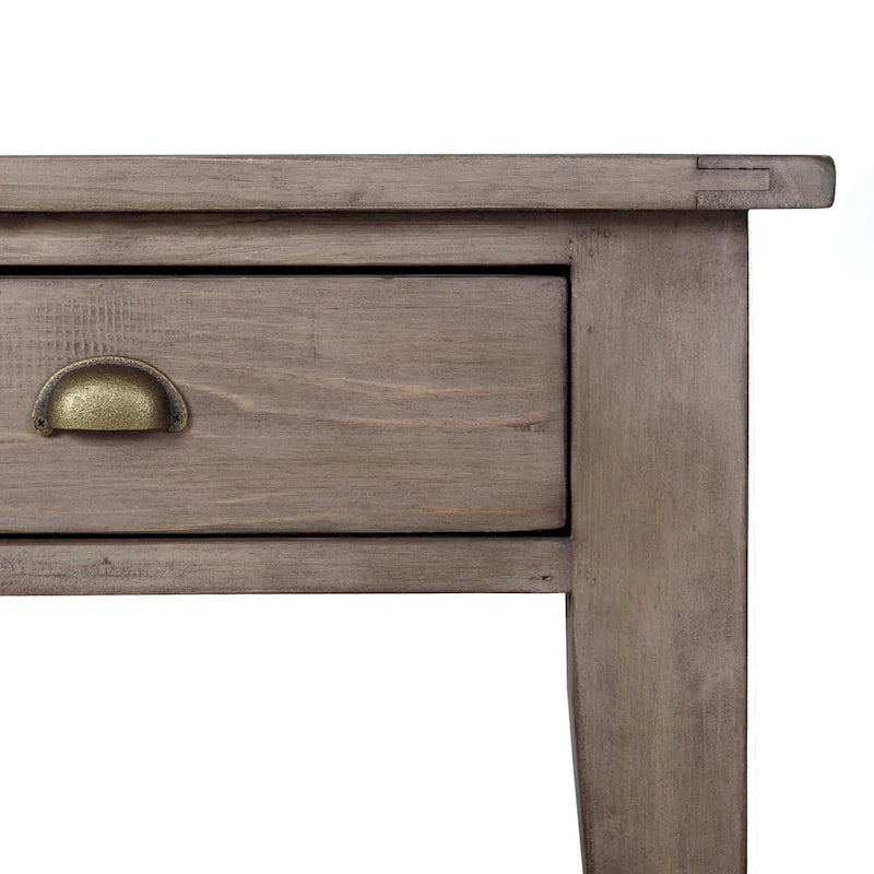 Table d'appoint Dexter en bois recyclé