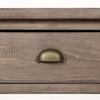 Table d'appoint Dexter en bois recyclé