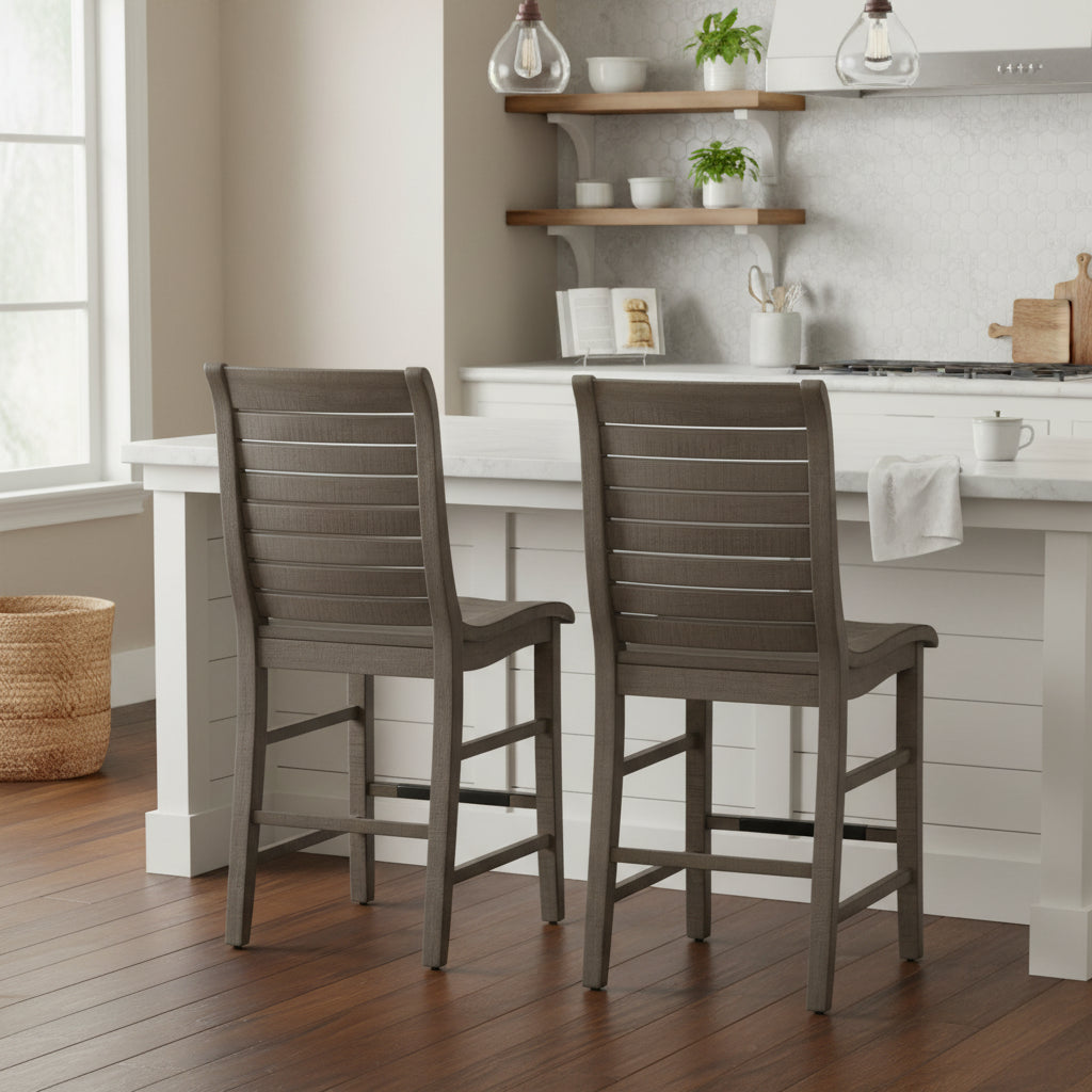Willow Counter Chair (2/Ctn) - counter height - counter height