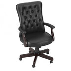 Chaise de bureau à dossier haut Arden Lane avec accoudoirs par