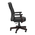 Chaise de bureau à dossier haut Arden Lane avec accoudoirs par