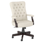 Chaise de bureau à dossier haut Arden Lane avec accoudoirs par