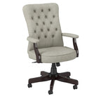 Chaise de bureau à dossier haut Arden Lane avec accoudoirs par