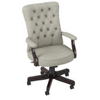 Chaise de bureau à dossier haut Arden Lane avec accoudoirs par