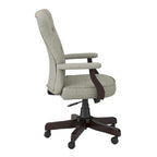 Chaise de bureau à dossier haut Arden Lane avec accoudoirs par