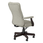 Chaise de bureau à dossier haut Arden Lane avec accoudoirs par